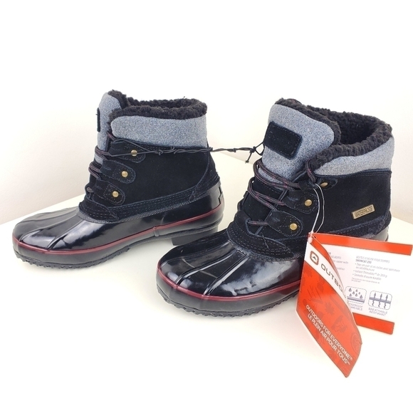 OUTBOUND Snowcat Women Boots Black many sizes available - Picture 5 of 16